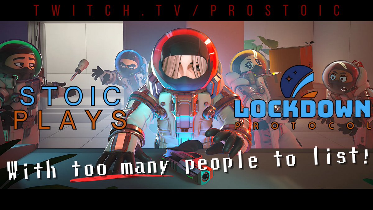 pro_stoic's tweet image. Lockdown Protocol collab in an hourish &amp;lt;3
Be there, or risk a future in which you become square