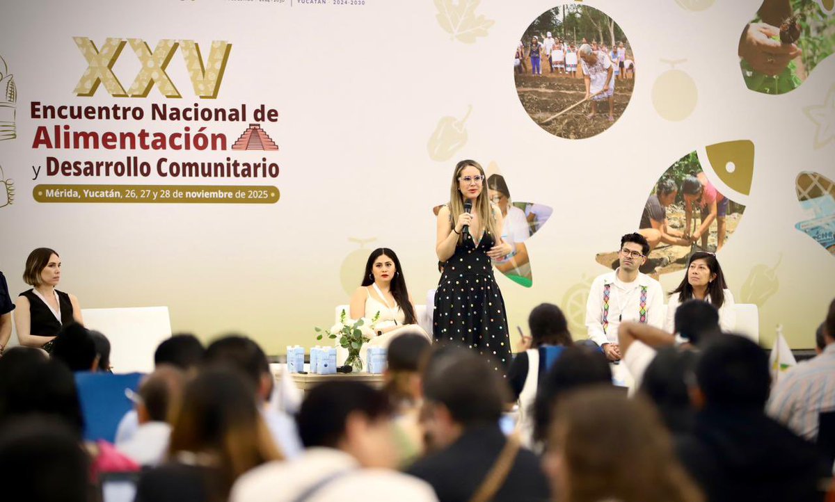 difhgo's tweet image. #LaFamiliaDIFH  presente en el XXV Encuentro Nacional de Alimentación y Desarrollo Comunitario, Mérida 2025.

Participamos en las mesas:
✅ Colaboración con CONAFE
✅ Cambios sustantivos de la EIASADC 2026

Reforzamos acciones para llegar a quienes más lo necesitan.

#EsPorTi
