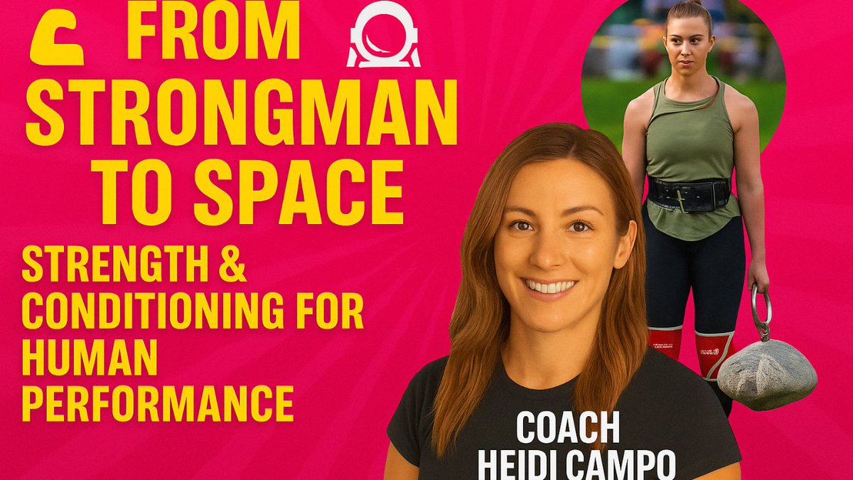 PerformanceTalk's tweet image. 🎙️ From Strongman to Space 🚀
How strength training, mindset &amp;amp; science shape Human Performance — from the gym to the stars 🌌

Watch now on YouTube 👇
🔗 youtu.be/NZ48SGaUm0Y

#PerformanceTalk #HumanPerformance #podcast #athlete #gym #Coaching #Motivation