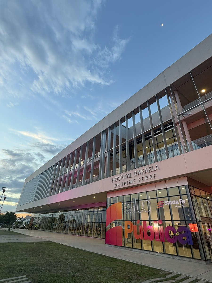 Salud Pública de primera calidad.
Por supuesto que es una obra del <a href="/GobSantaFe/">Gobierno de Santa Fe</a>