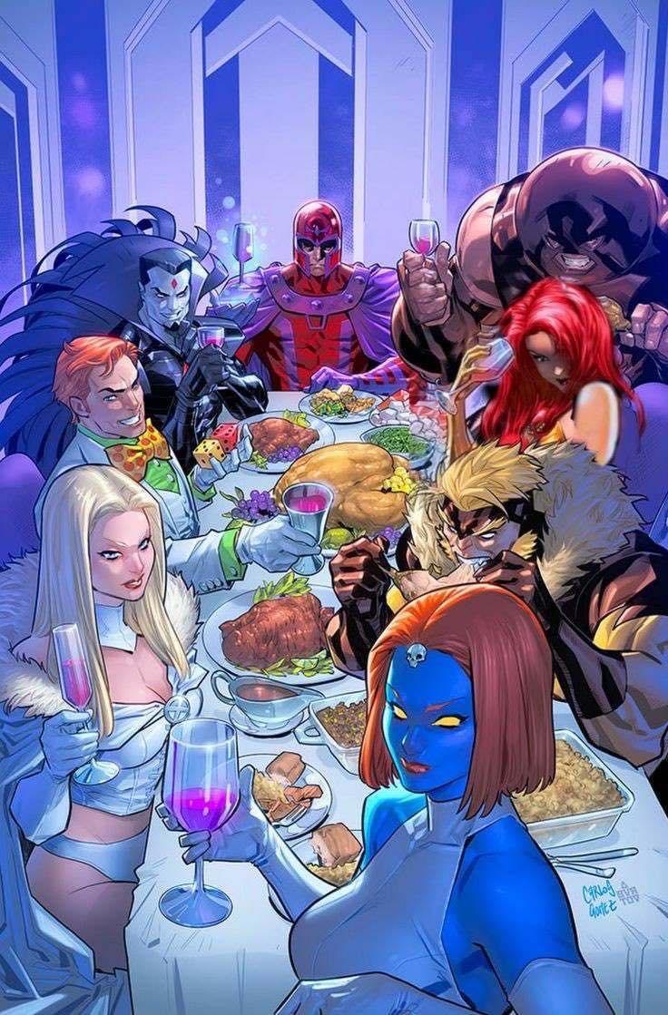SentinelXI's tweet image. Belated Thanksgiving wishes to all those who celebrated.

#MarvelComics #XMen