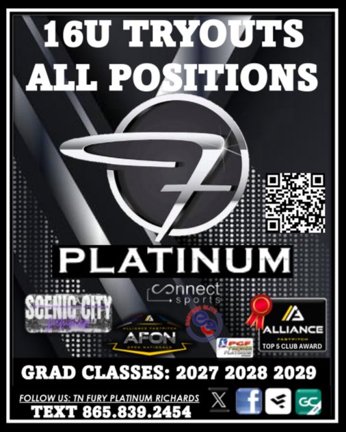 Looking to fill out positions to replace our 2026 Class as they will be preparing for College. If you have aspirations to play next Level this is a great opportunity to join a Seasoned Coaching Staff.
➡️National Exposure
➡️Distance Not An Issue! 
<a href="/FuryPlatinum/">FuryPlatinumSoftballClub</a> <a href="/FPXposures/">Fastpitch Xposures</a>
