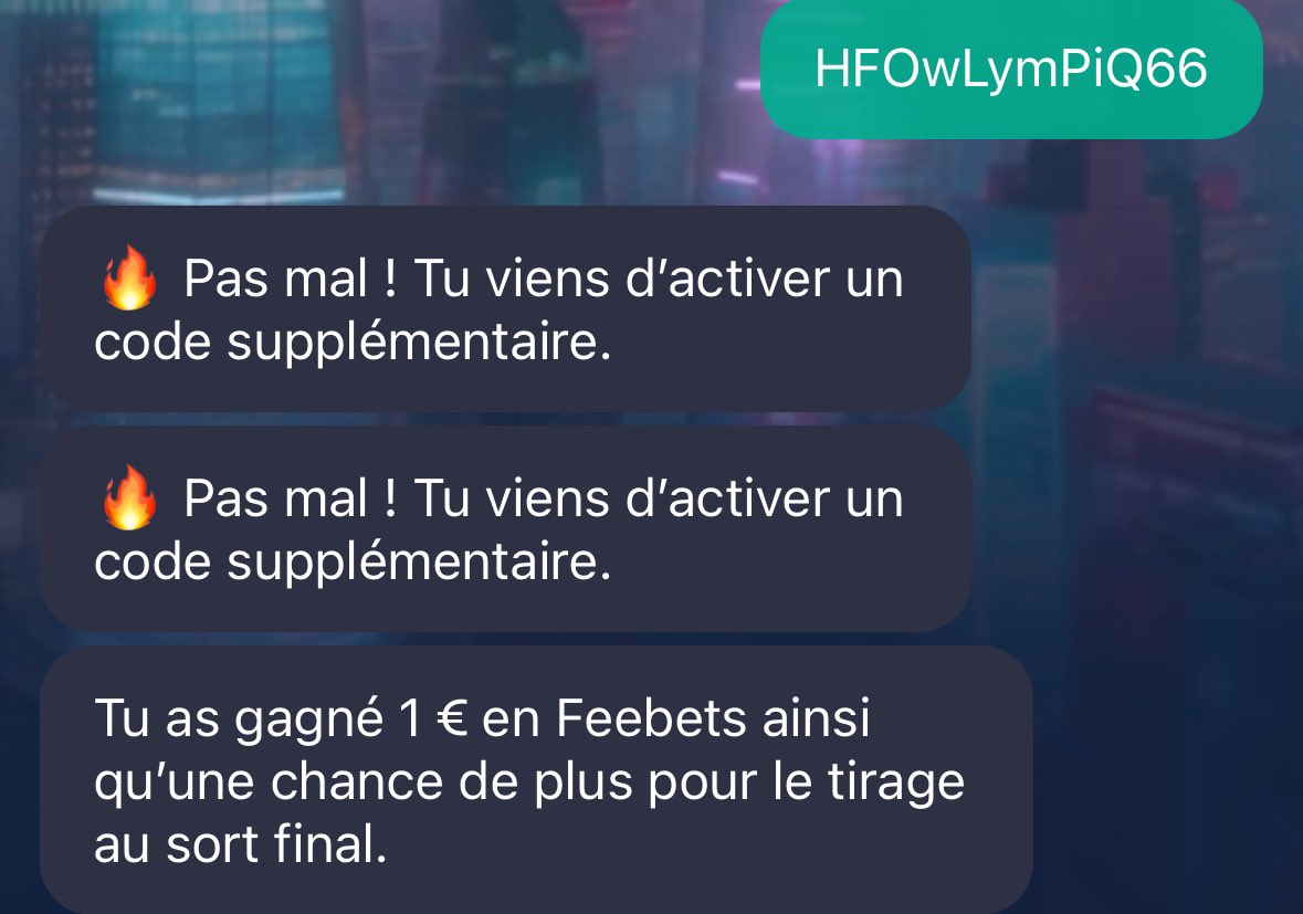 trixma75xz_'s tweet photo. PRONO GRATUIT VALIDER + DES CODE BETCLIC QUI MARCHE 😘🔥
DERNIER CODE BETCLIC ⬇️

https://t.co/0uA3sHFuzT

#HackFridayBetclic #Betclic #codebetclic #Freebet https://t.co/FRCuTILq4k