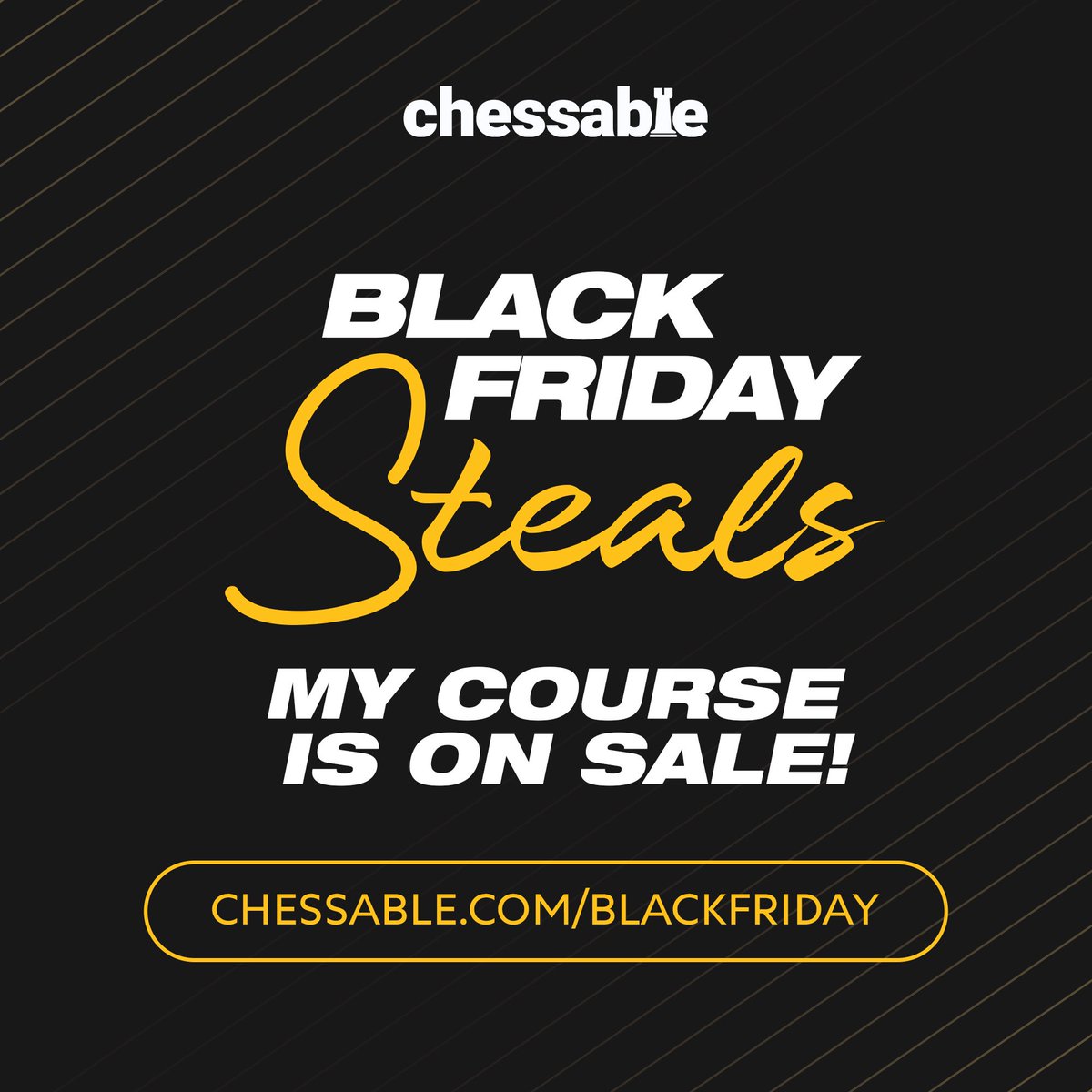 kamrynheidi's tweet image. HUGE sale on my course only through Dec. 2! Gift yourself the joy of chess improvement for the holidays :)

chessable.com/50-essential-c…