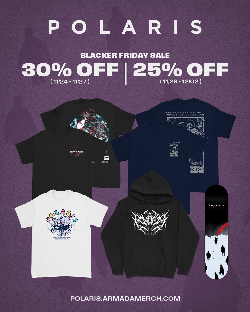 PolarisAus's tweet image. 🇺🇸 BLACK FRIDAY SALE US STORE
polaris.armadamerch.com