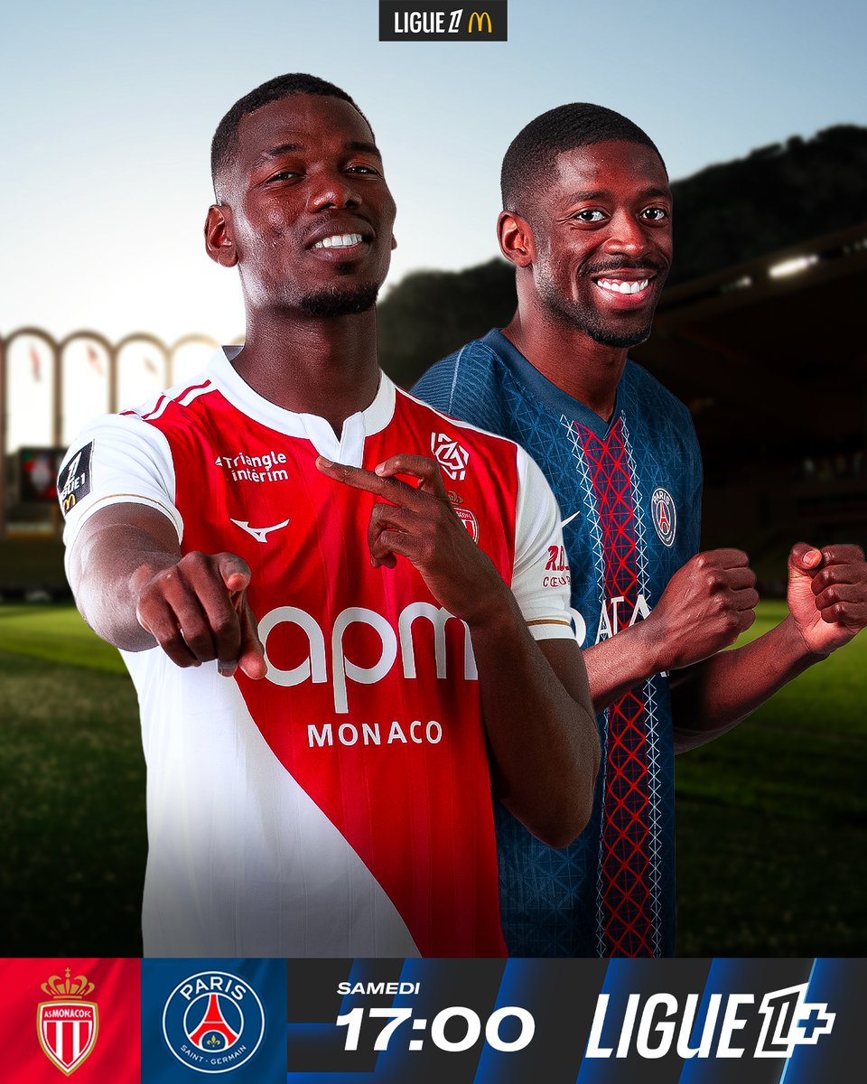 ligue1plus's tweet image. 🇫🇷🏆 Un choc de champions du monde... et c&apos;est sur @ligue1plus 🤝

#ASMPSG