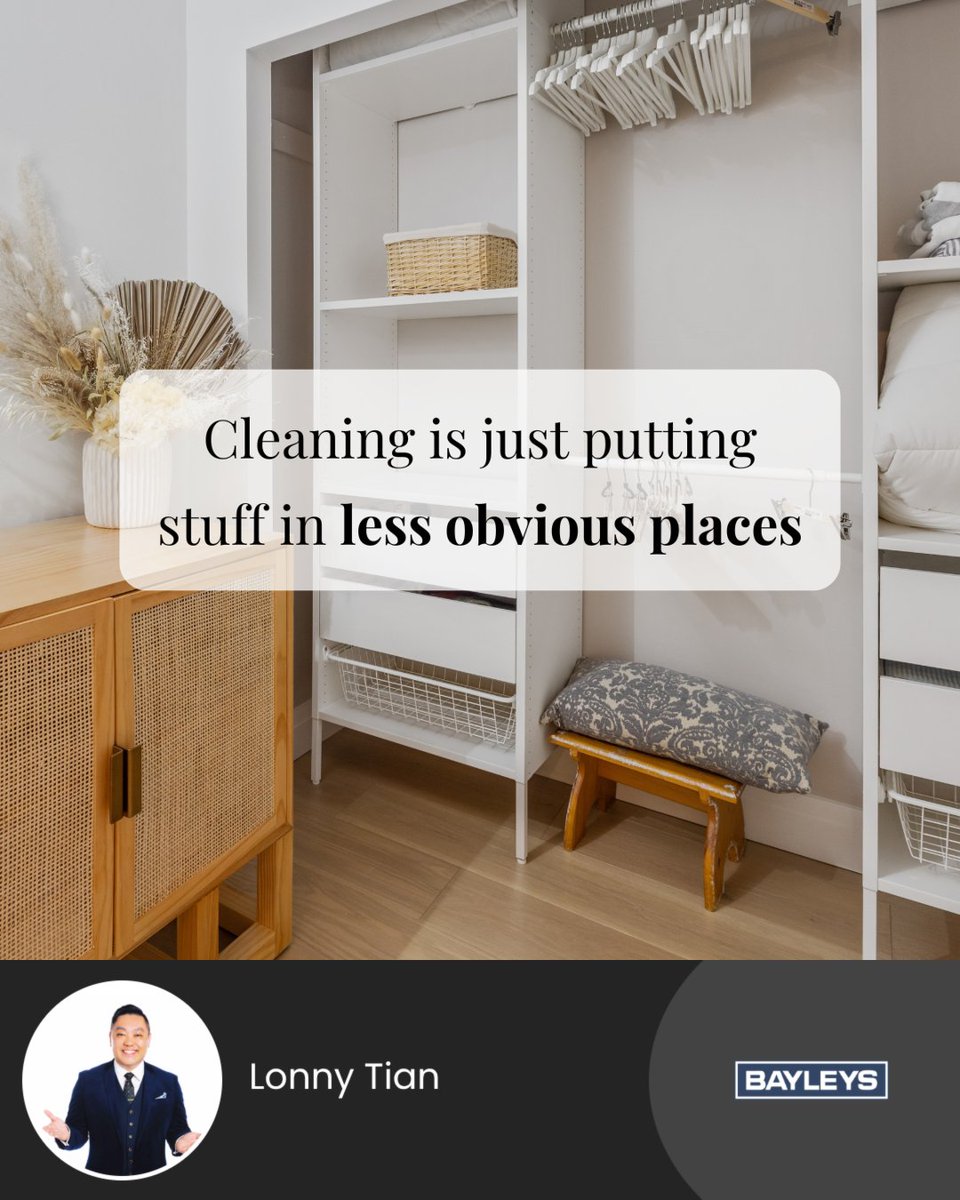 LonnyTian's tweet image. Where is the best place in your home to &quot;hide&quot; things you don&apos;t need? It&apos;s the closet, isn&apos;t it? 

#spacesaving #closetgoals #storagesolutions #tidyhome