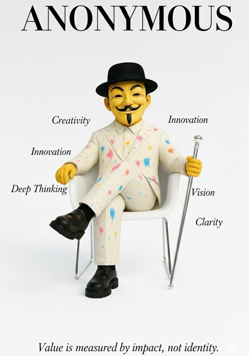 node_anonymous's tweet image. Hi, I’m Anonymous.
And yes… the name is intentional.

I’ve always believed that your value online should come from your mind, not your identity. I chose to stay unseen because I want my work, my ideas, and my methods to speak louder than any face ever could. That’s how I’ve…