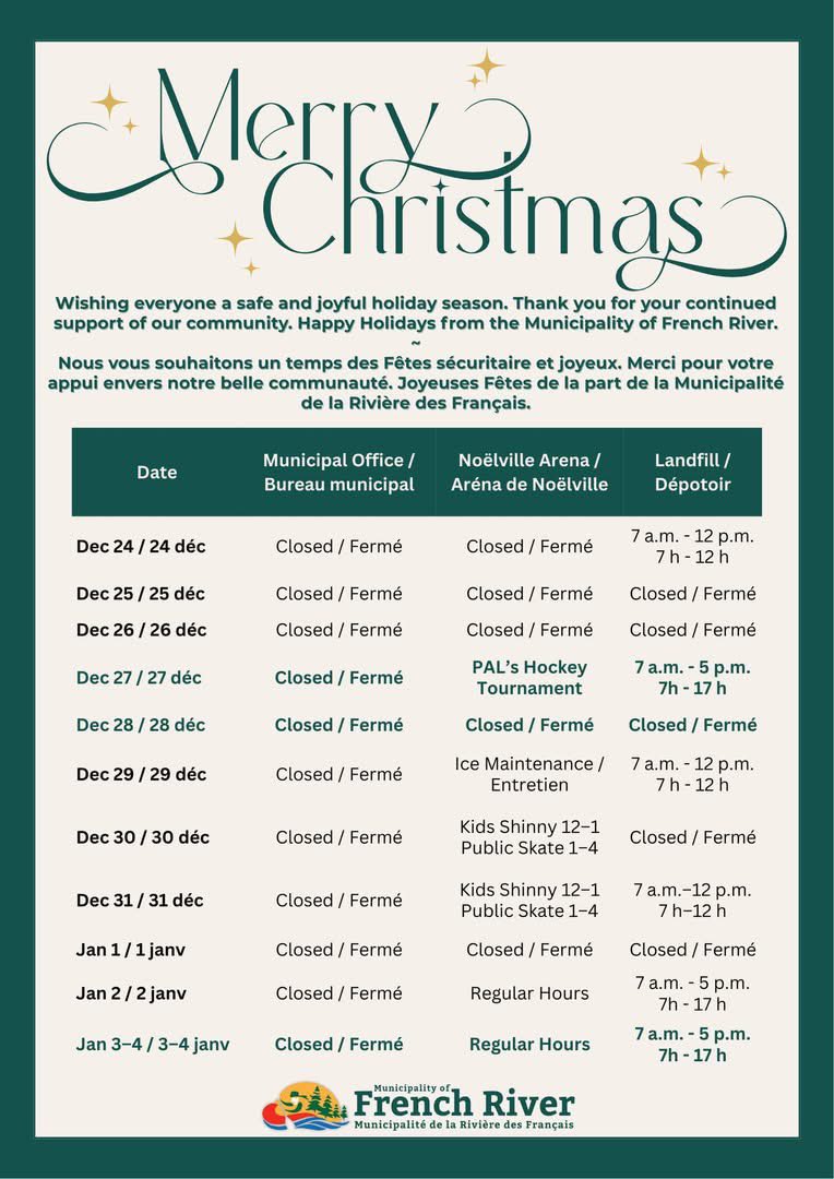 Municipality of French River (@french_river) on Twitter photo 