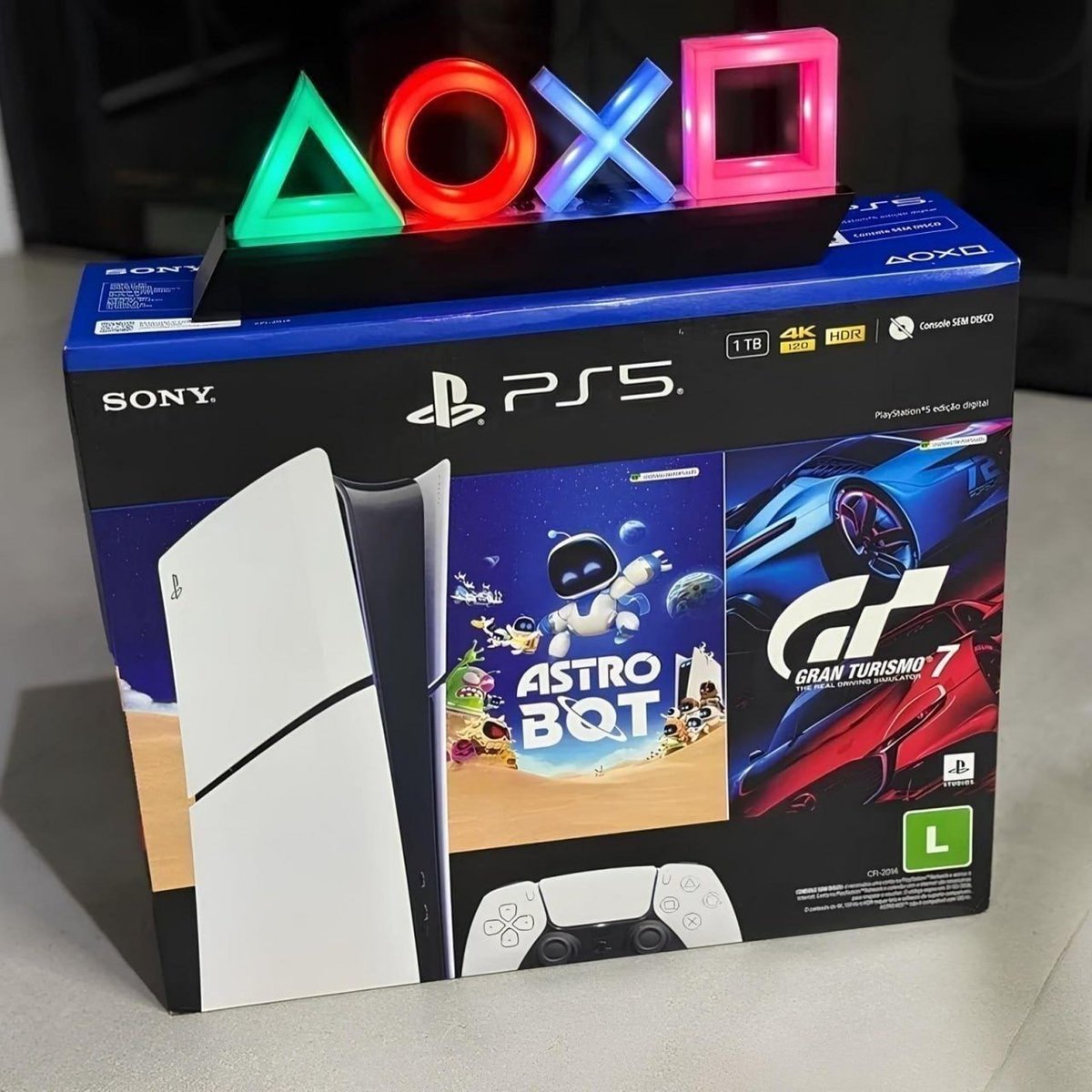 VOLTOU PS5 NA AMAZON 👍

PlayStation®5 Slim – Pacote ASTRO BOT e Gran Turismo 7

Digital - R$ 2.499 no Pix
amzlink.to/az0eGKe0k18zH

Com Leitor - R$ 2.949 no Pix
amzlink.to/az0IyrEVG3q1P

PRA CHEGAR NO VALOR:
- oferta exclusiva Prime
- use o cupom: MEUPS200 🎟
- selecione PIX como