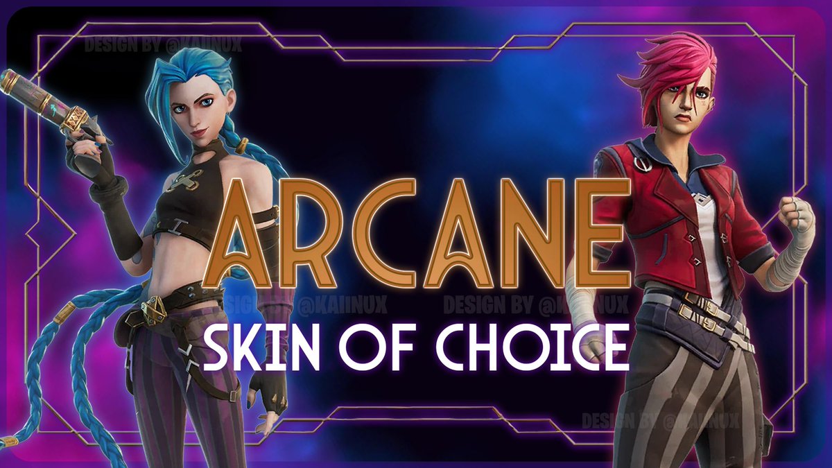 ARCANE SKIN GIVEAWAY #2

🏆x2 WINNERS🏆

Rules:
• Follow <a href="/CrisCraft1304/">CrisCraft</a> + <a href="/LinIsCrazy/">LinIsCrazy</a>
• Like + Repost ❤️♻️
• Tag your friends🫂
• Tell us which skin you want

Ends in 48 hrs, good luck!🍀

(Optional) Consider using codes LINISCRAZY + CRISCRAFT1304 to support them!
