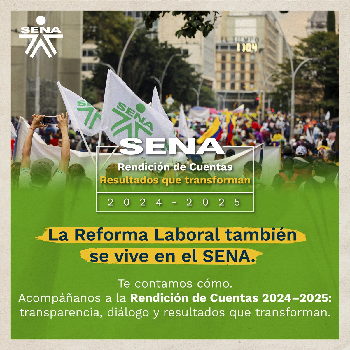 sena_risaralda's tweet image. 🫱🏻‍🫲🏼💚 Así conectamos a miles de jóvenes con experiencias reales en el sector productivo, fortaleciendo su formación y aportando al desarrollo del país.
#SENARindeCuentas2025