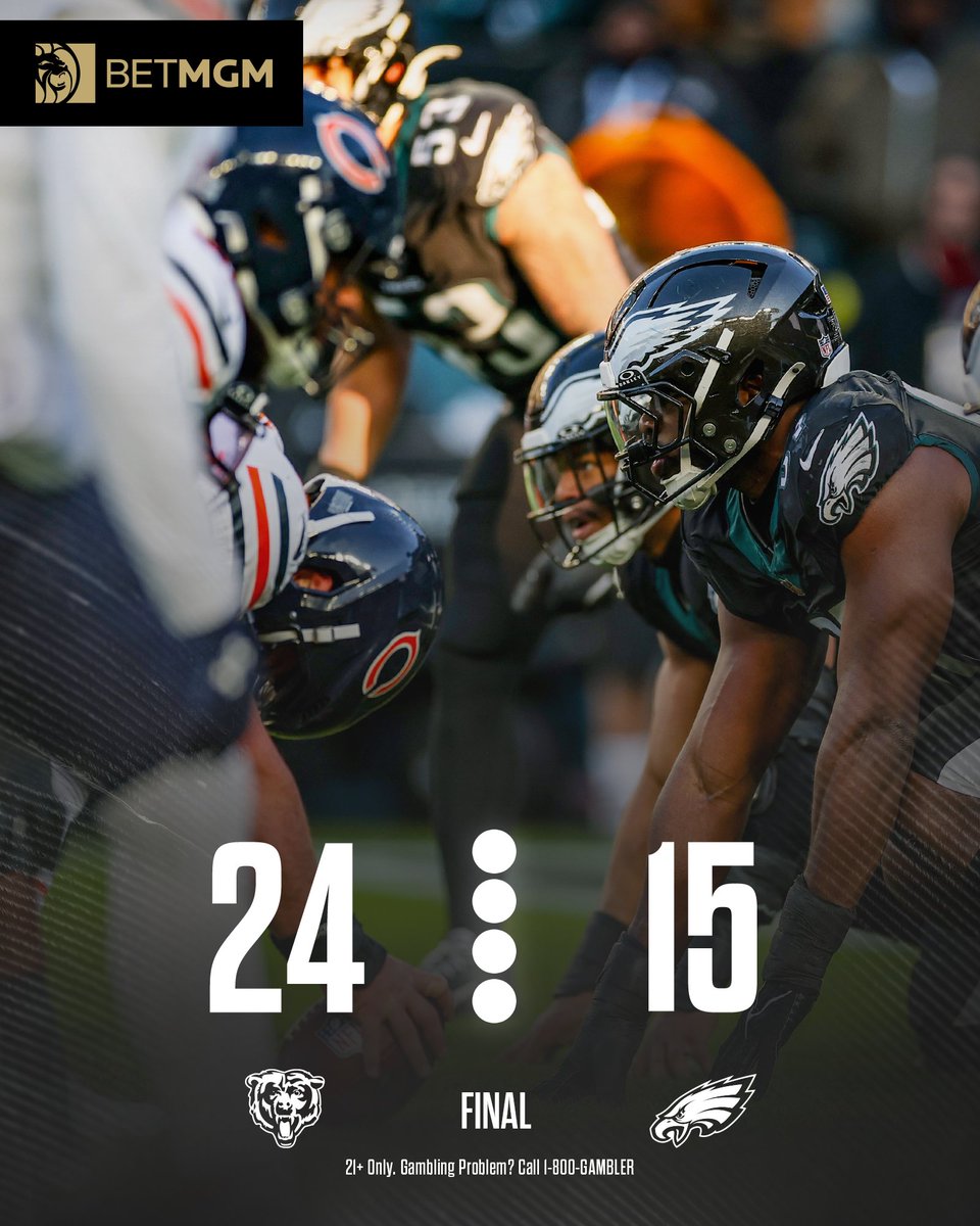 Final
@BetMGM | #CHIvsPHI
