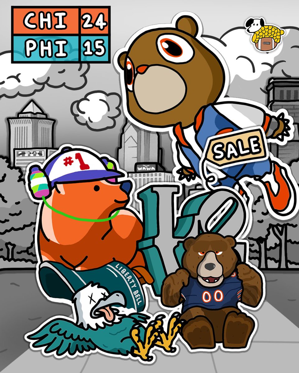 The Chicago Bears Take Down The Philadelphia Eagles on Black Friday 🐻