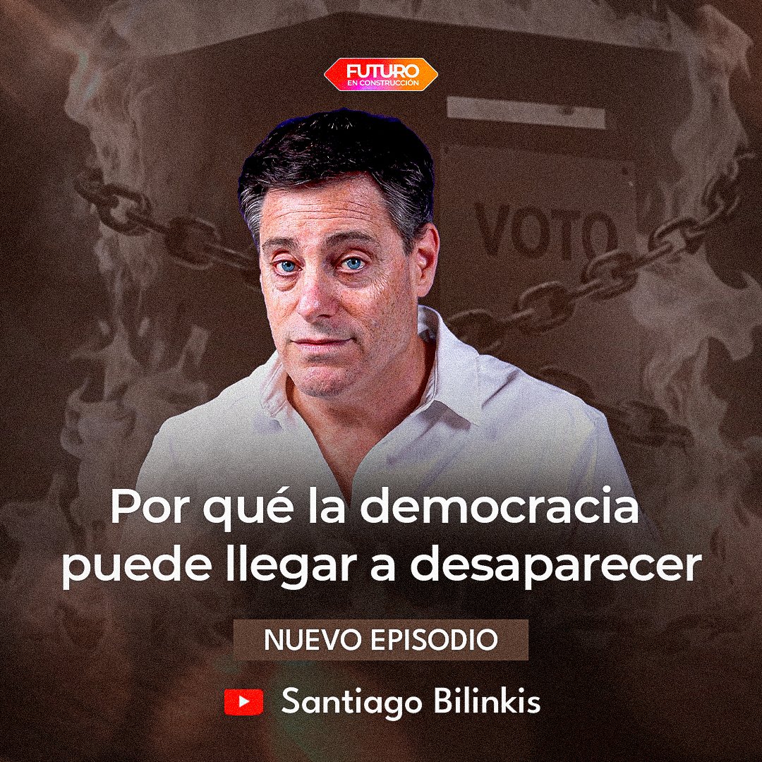 bilinkis's tweet image. Las democracias hoy empiezan a derrumbarse ya no con tanques ni con golpes de Estado, sino desde adentro. En este último episodio de Futuro en Construcción, exploramos por qué un sistema que costó tanto construir puede llegar a desaparecer.
Acá va el link para que puedas verlo!…