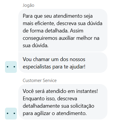 atepilef26's tweet photo. @jogaobet O suporte de vocês não funciona, estou tentando entrar em contato e esse robô de vocês só fica me dizendo que vou ser atendido e nunca sou atendido, estou desde 9 da manhã tentando contato. https://t.co/6OArtLcjPK