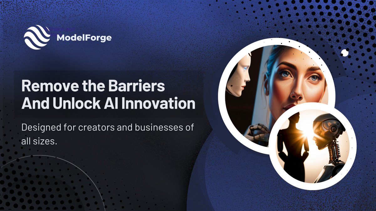 Model_Forge's tweet image. At ModelForge, our mission is to remove the barriers to AI adoption for everyone. 🚀
We empower creators and businesses of any size to build and customise AI through intuitive no-code tools—making advanced AI simple, accessible, and ready to monetise.

Our vision is to become the…