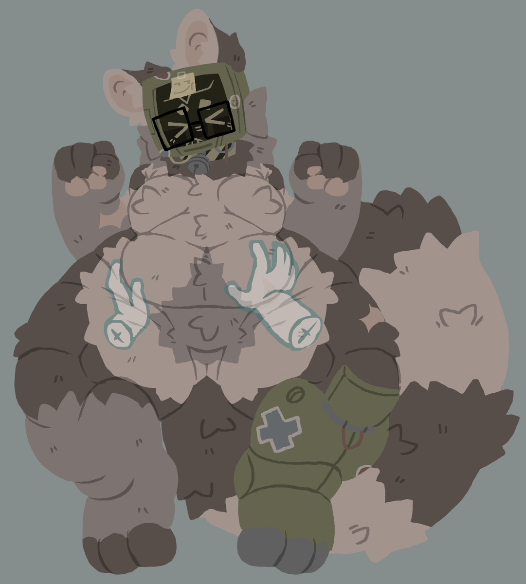 Lou_Pancake_'s tweet image. BELLY RUBSSSS :33