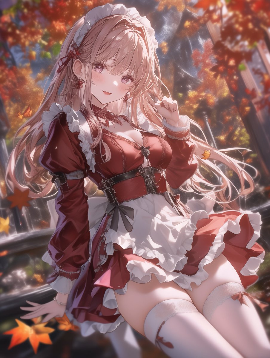 メイド曜の朝のおはようございます🌞 11月最後のメイド曜、素敵な週末