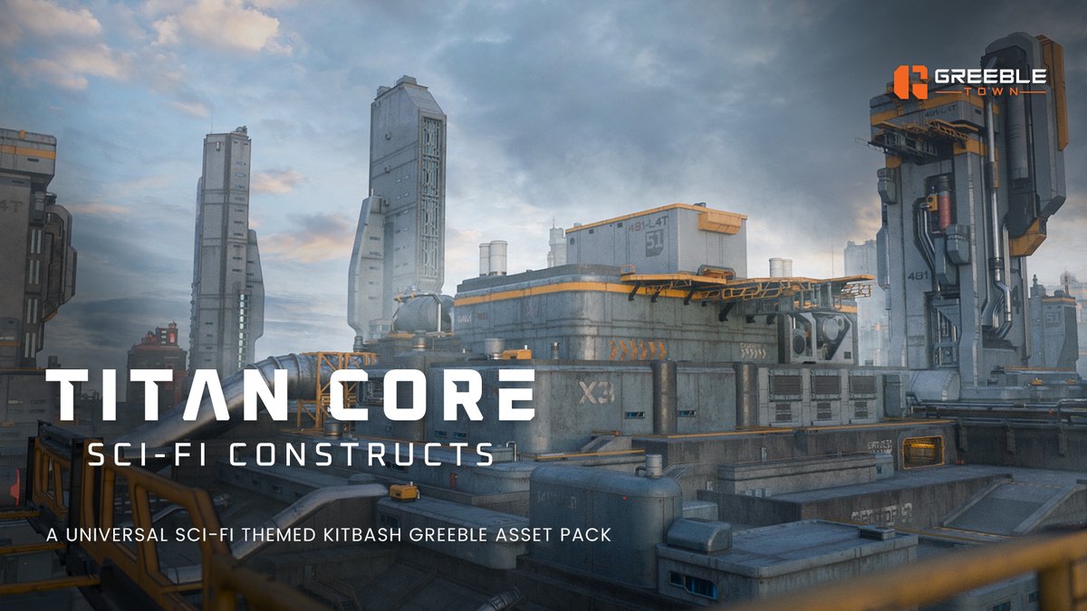 Greeble Town tweet media