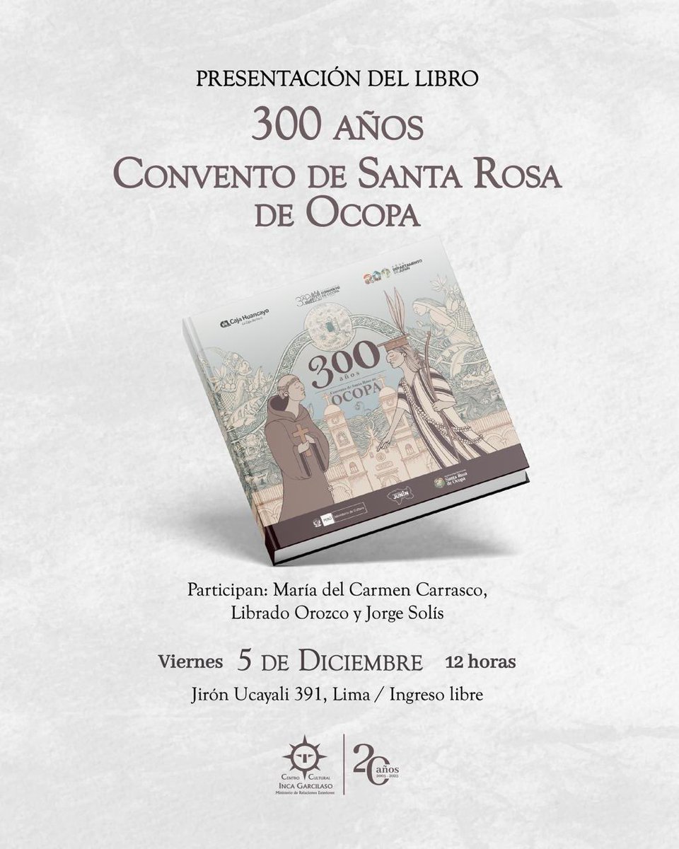 Centro Cultural Inca Garcilaso del MRE del Perú tweet media