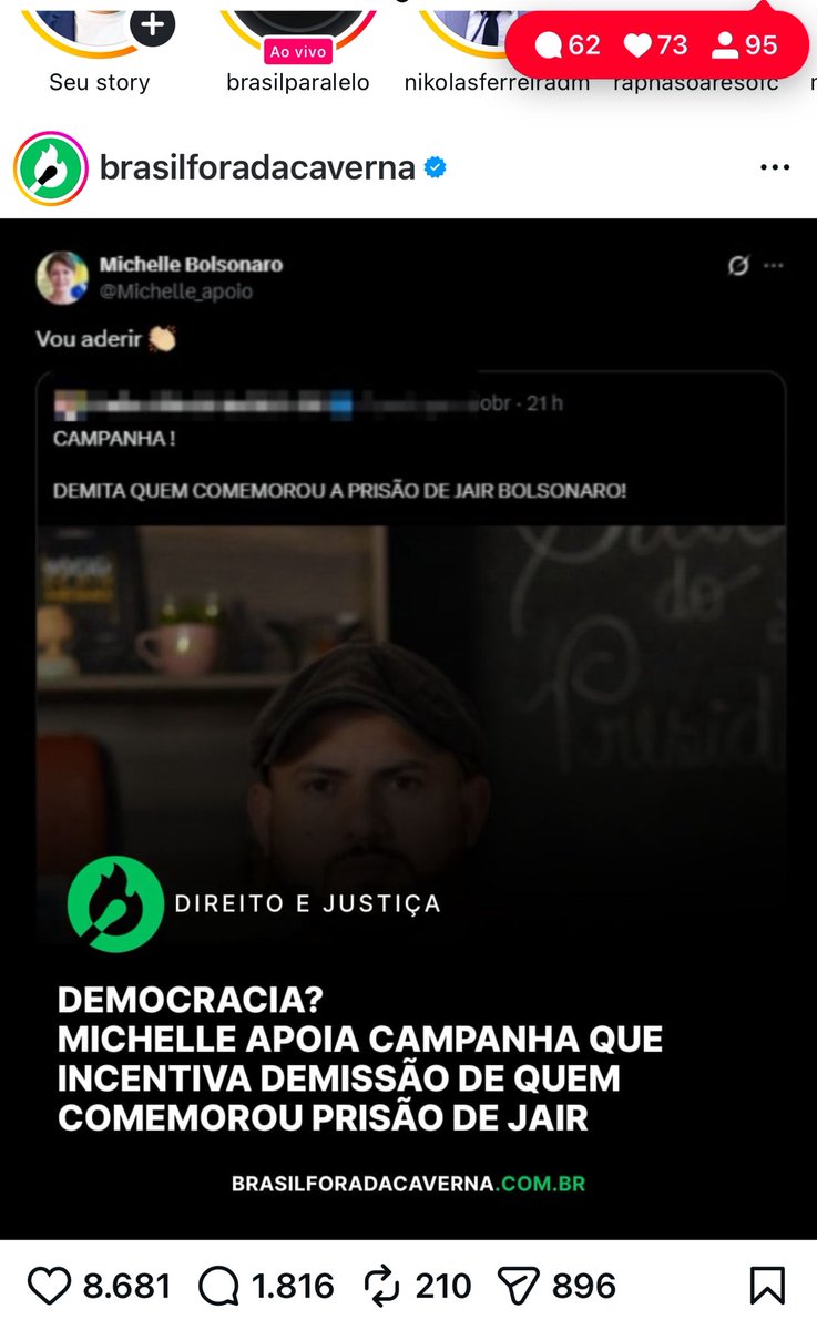 Michelle Bolsonaro tweet media