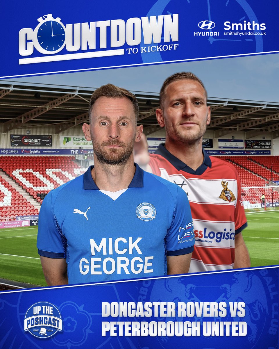 UpThePoshcast's tweet image. 🚨 NEW EPISODE!

We’re joined by @Rambling_rovers as we dive into a preview of Doncaster vs Posh

Watch now: youtube.com/watch?v=J3Pkju…

#pufc #UpThePoshcast #DRFC