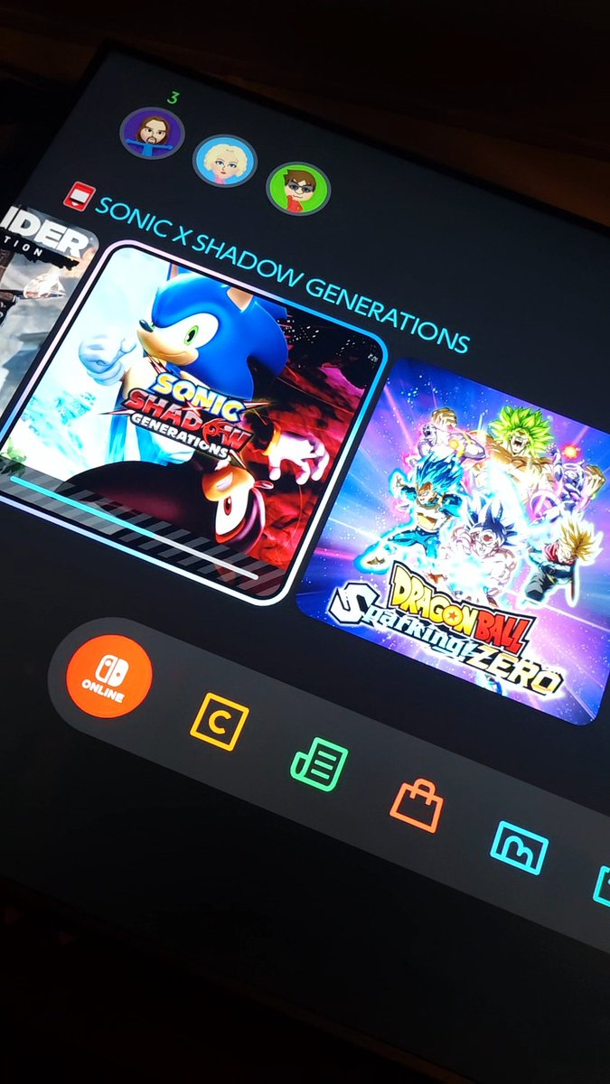 NintendoTheTrap's tweet photo. Got both of my new games downloading #sonicxshadowgeneration and #StarwarsOutLaws #Nintendo https://t.co/kYW3pvCcmN