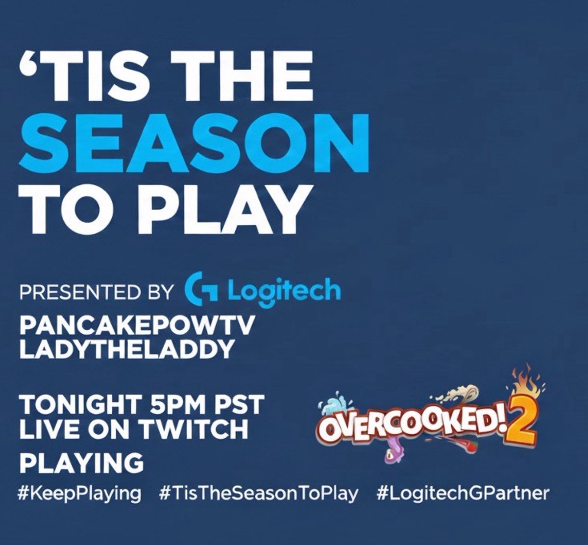 pancakepow's tweet image. TONIGHT! ⛄️ 

Join @LadyTheLaddy and I as we cook our leftovers tonight! I might cry from stress lol! See you tonight! 😅 👩🏽‍🍳 

🤍 @LogitechG 
🎥 twitch.tv/pancakpowtv 
⏰ 5pm PST 

#LogitechGPartner #keepPlaying