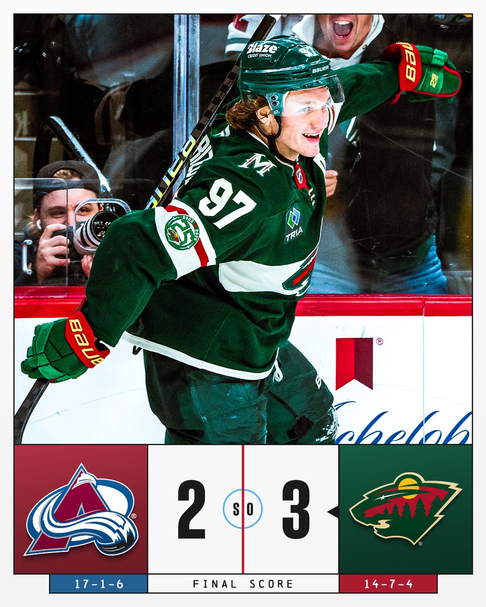 The <a href="/mnwild/">Minnesota Wild</a> have won seven straight games! 😤