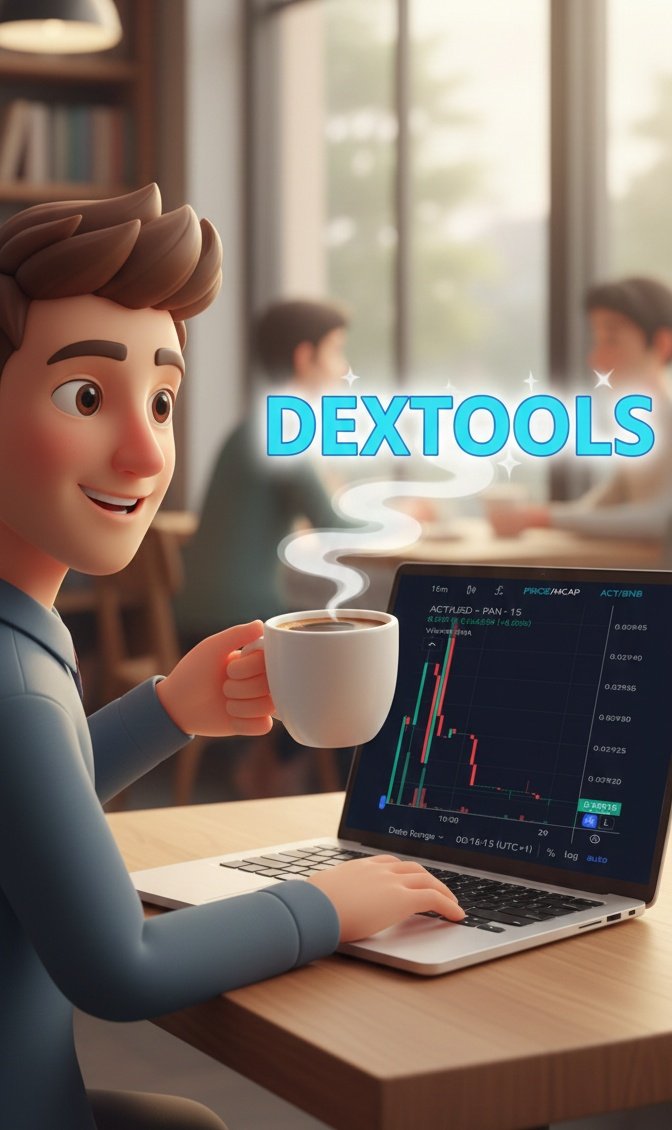 ☕ Morning coffee + charts = the perfect start to a trading day📈.
DEXTools makes tracking my DeFi portfolio and catching the hot pairs so easy, even when I'm on the go. Wouldn't trade without it!
Is DEXTools part of your daily grind? 

#DeFiLife

<a href="/Dextools_Daily/">DEXTools Daily</a> 
<a href="/realldio/">dioreall</a>