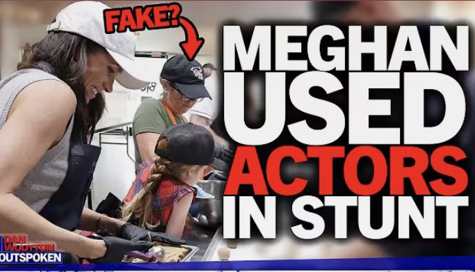 Dan Wooton Outspoken ends the week with an episode with a lot of snap!😉
-Did Meghan hire actors for her Thanksgiving stunt? 
-Dan features Lauren The Insiders comedic skit that has the world laughing. 
-Guest Taz compares Meghan’s pop up shops displays to copy Tupperware party