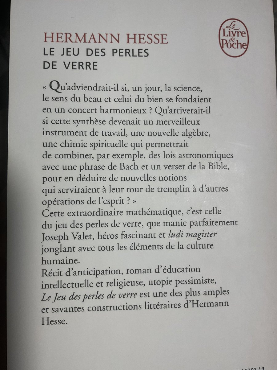 litteraire20's tweet image. L’un de mes romans préférés à vie : Le jeu des perles de verre. 
À lire absolument ! #recommandation