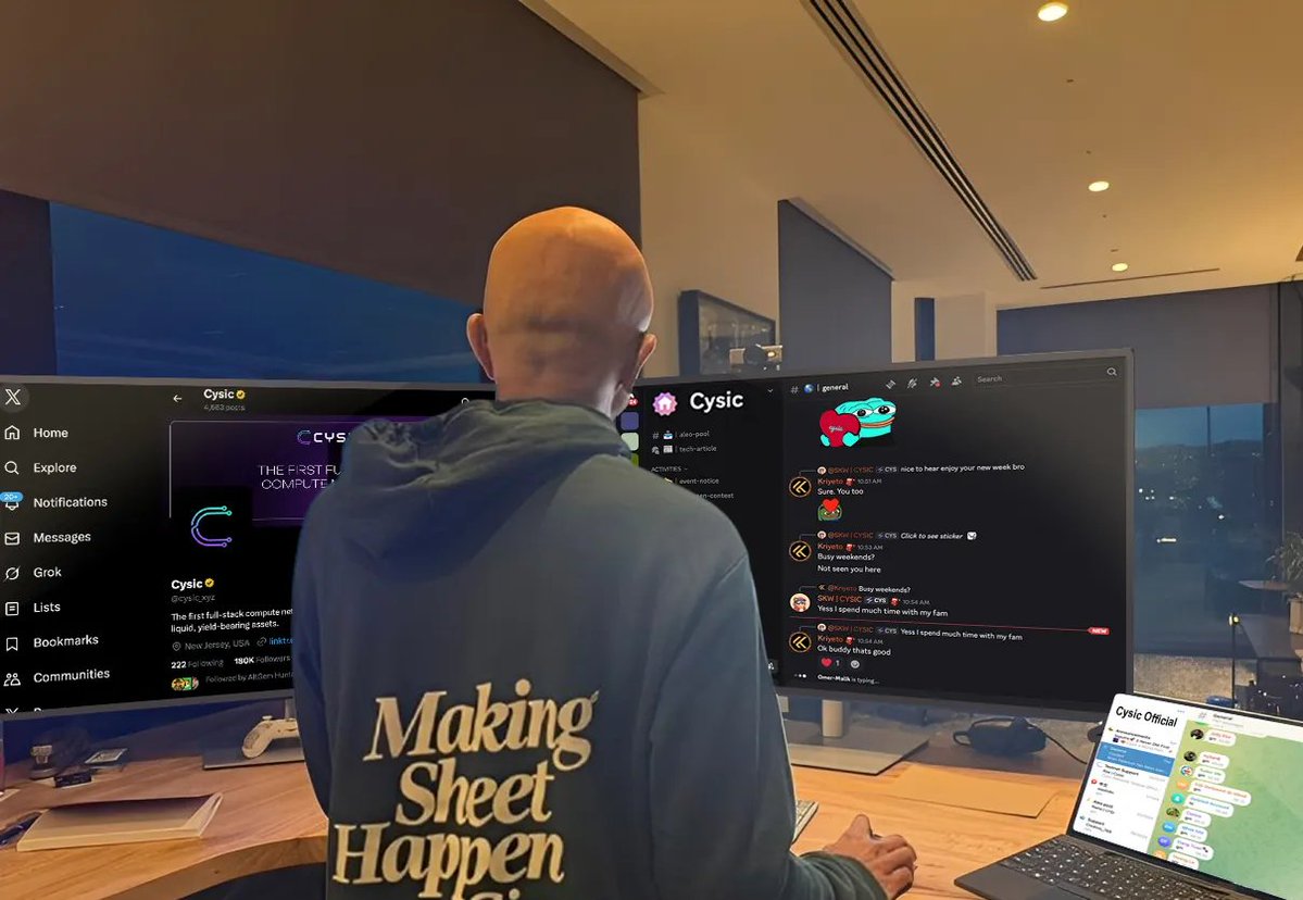 Om_Astrid's tweet image. gm. quick personal take  spun up a prover node on the @cysic_xyz testnet this week and left it humming for a few sessions

hardware provers = real infra. tasks streamed in, proofs verified in real time, throughput stayed steady when batches stacked. no central point seemed to…
