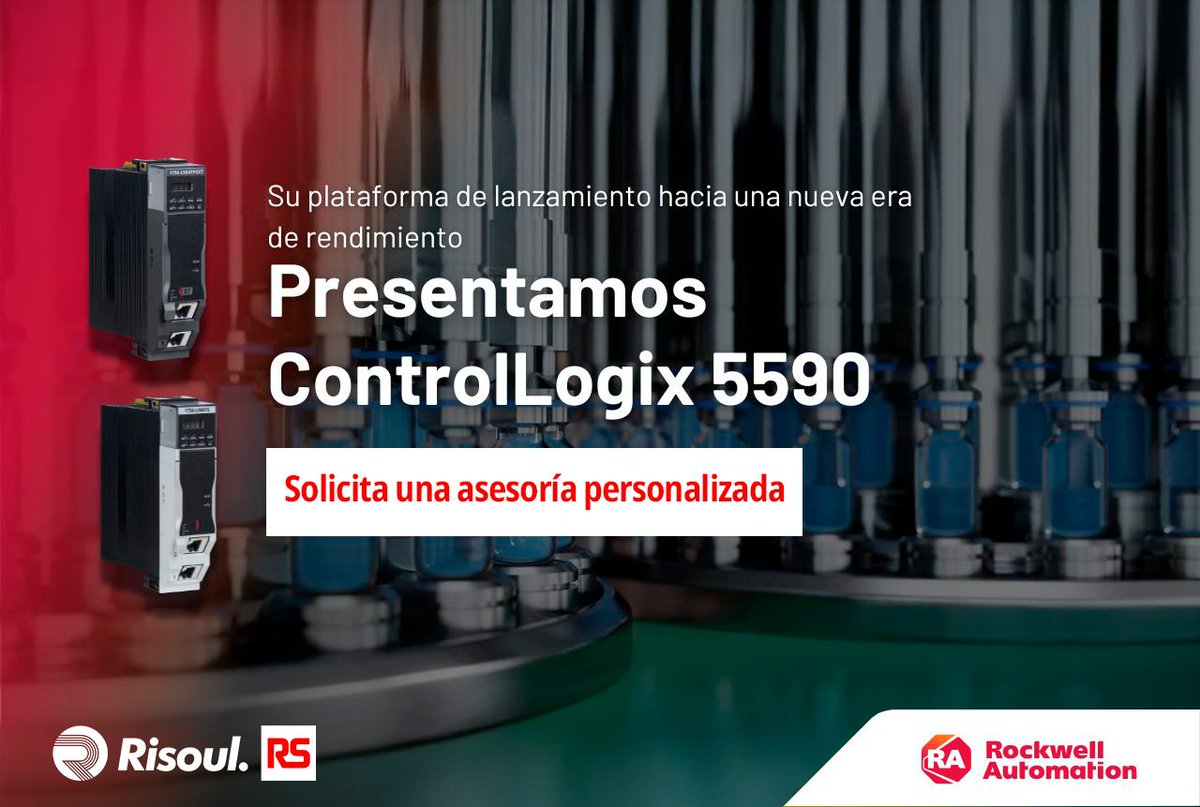 RisoulMX's tweet image. ¿Quieres modernizar tu planta y simplificar la complejidad de tus procesos?

El nuevo Controlador ControlLogix 5590, creado sobre décadas de innovación para ofrecerte rendimiento y confiabilidad en cada operación. 

Solicita una asesoría personalizada.
hubs.la/Q03W9Zdk0