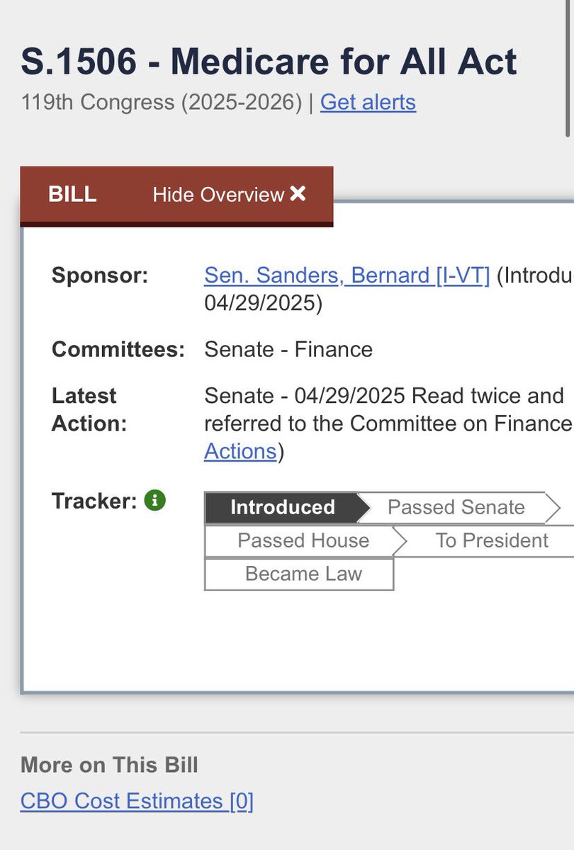 ideologicalized's tweet image. Look who just signed on to Bernie’s Medicare 4 All Bill? 👀