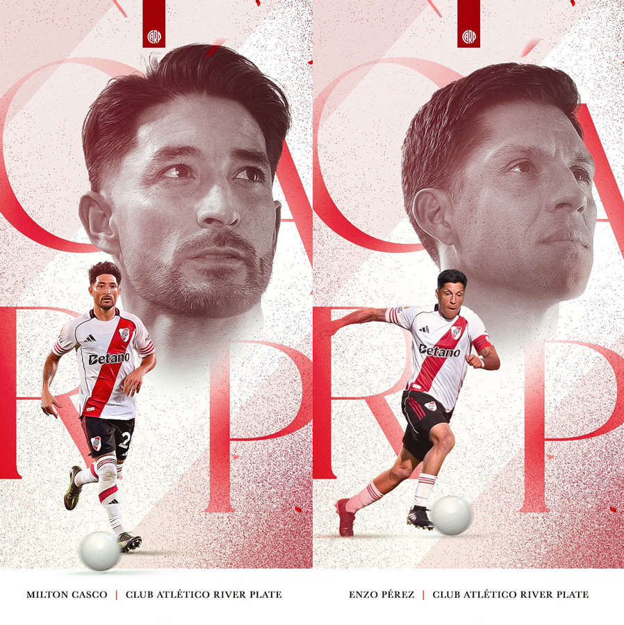 porquetendencia's tweet image. "Milton Casco":
Porque River anunció que Milton Casco y Enzo Pérez no continuarán en el club