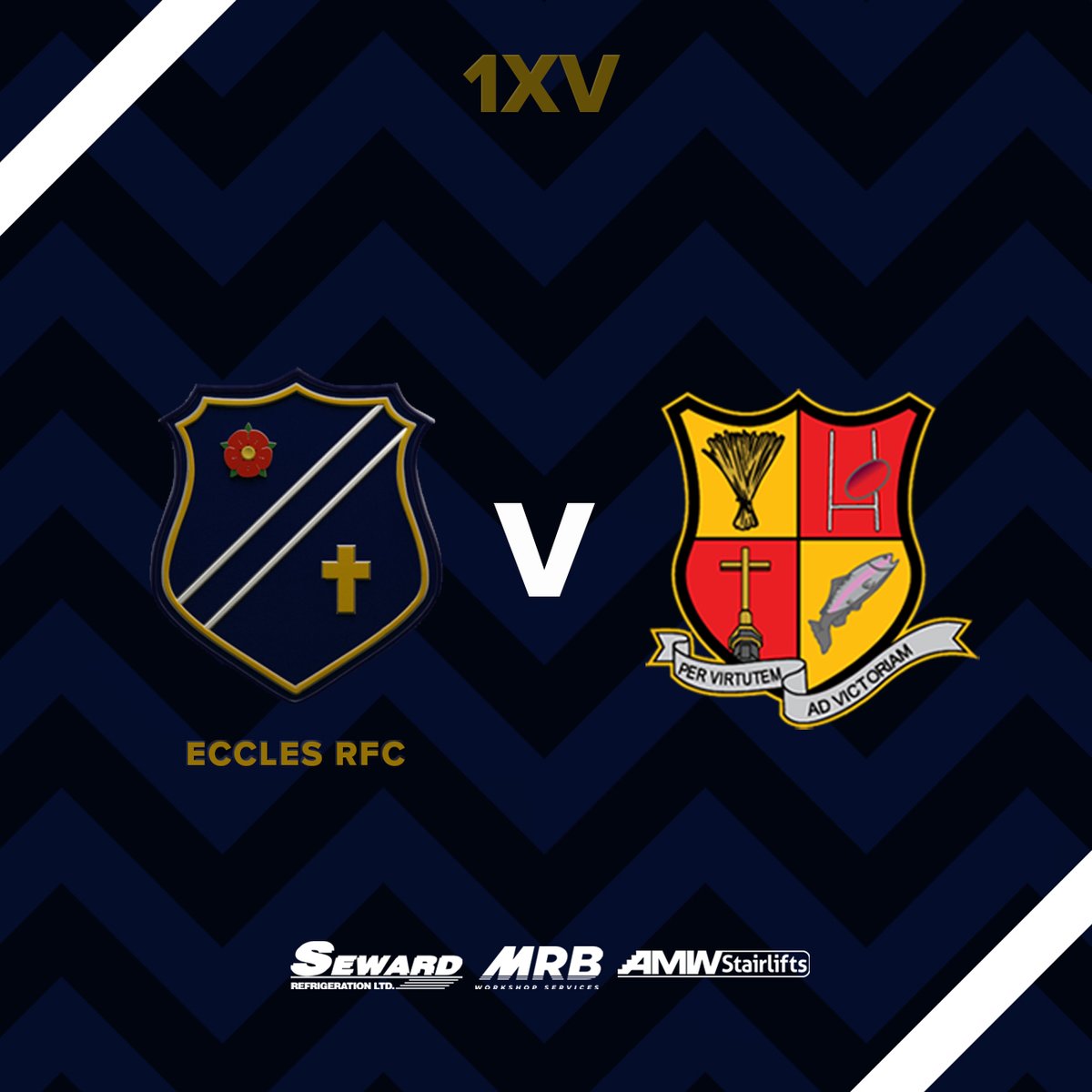 EcclesRugby's tweet image. 1XV MENS RUGBY // 2.15 KO
Today we welcome @TarletonRugby back to Gorton St. The last visit in Sept 2023 ended in a 59-29 home win and today Eccles will be looking to build on last week&apos;s 25-36 victory at New Brighton to stay top of Counties 1.  
@ecclesrugbymen @amw_stairlifts