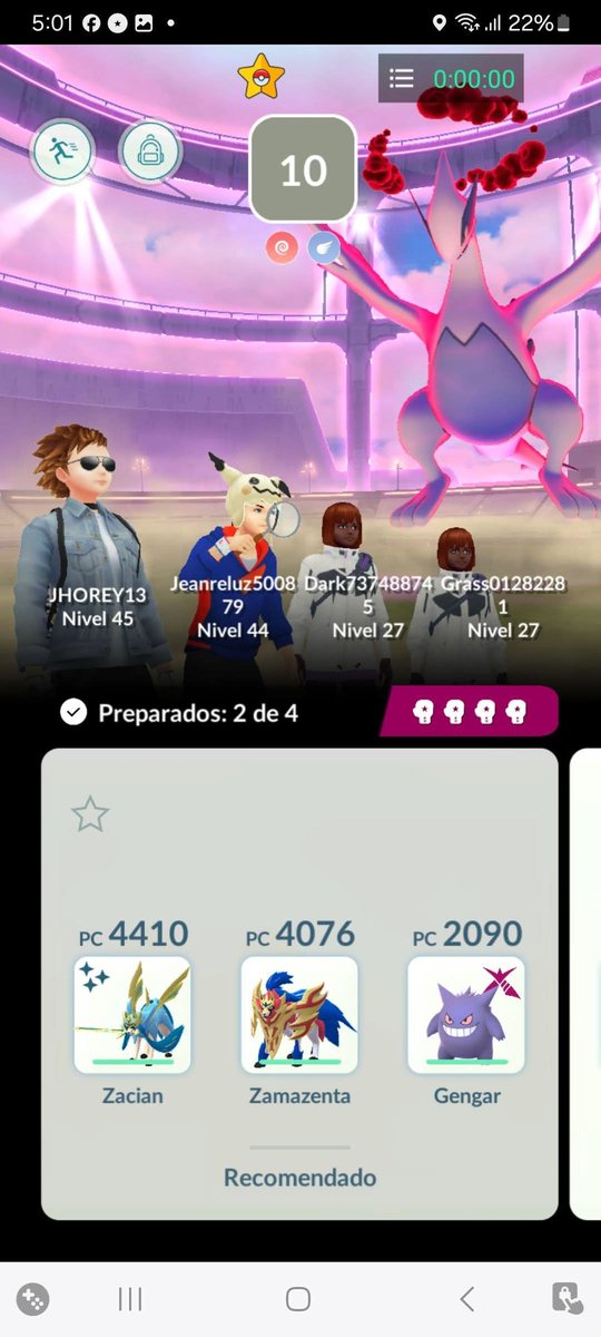 LuceFall's tweet photo. @PokemonGoApp Wtf whit that levels??? https://t.co/XWassd9EeH