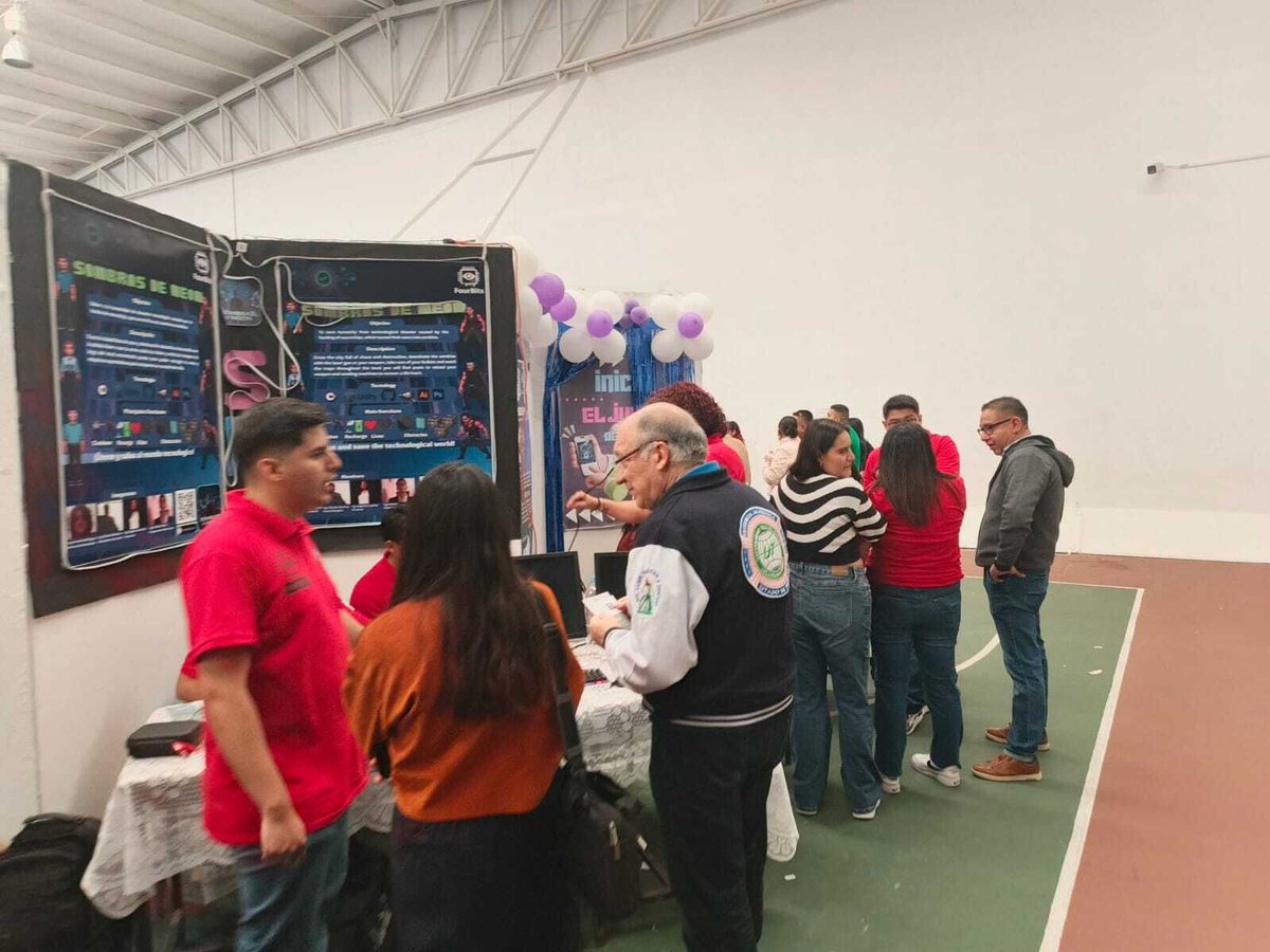 tecgurusnet's tweet image. Hoy Tec Gurus estuvo presente en la EXPROY 2025 de la Universidad Tecnológica de Nezahualcóyotl, participando como parte del equipo evaluador de proyectos de la División de Informática y Computación. 👨💻👩💻

#TecGurus #EXPROY2025 #UTN #Tecnología #Programación #EducaciónTI