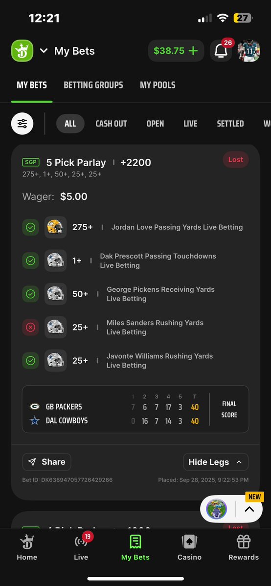 Jeff88028836's tweet image. #NFLScripted for #Draftkings