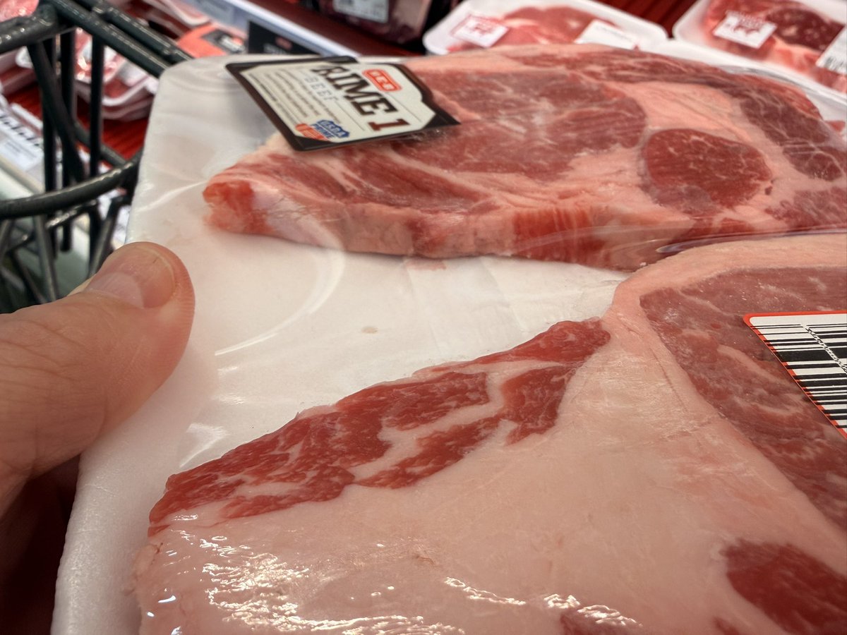 Grocery store prices. I know that it’s not the store’s fault, but come on, man. $25/lb.? For this? What are we doing here?! #GOP #Economy #TrumpisaNationalDisgrace