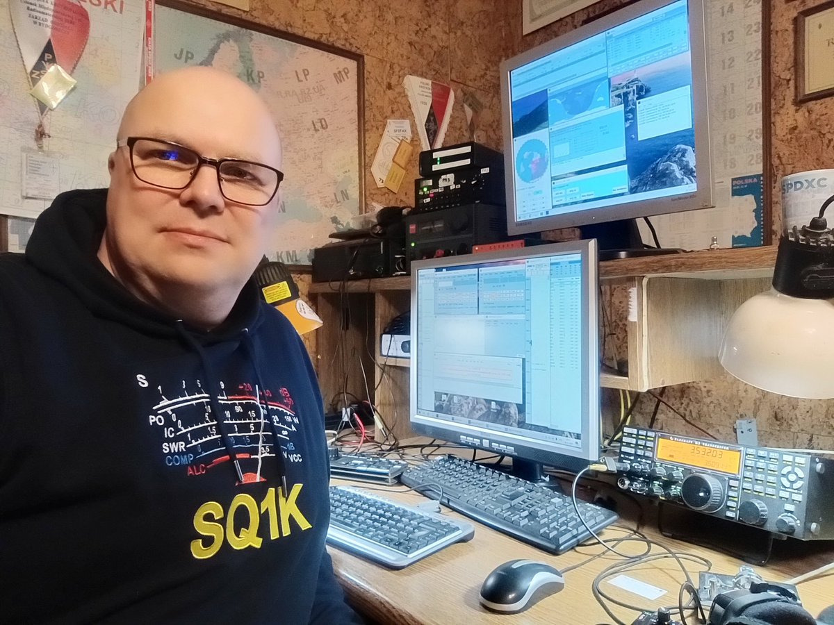 Ready for the CQWW CW Contest @SN2B #cqwwcw #cqww #sn2b #sq1k #contest #hamradio #hamr #amateurradio