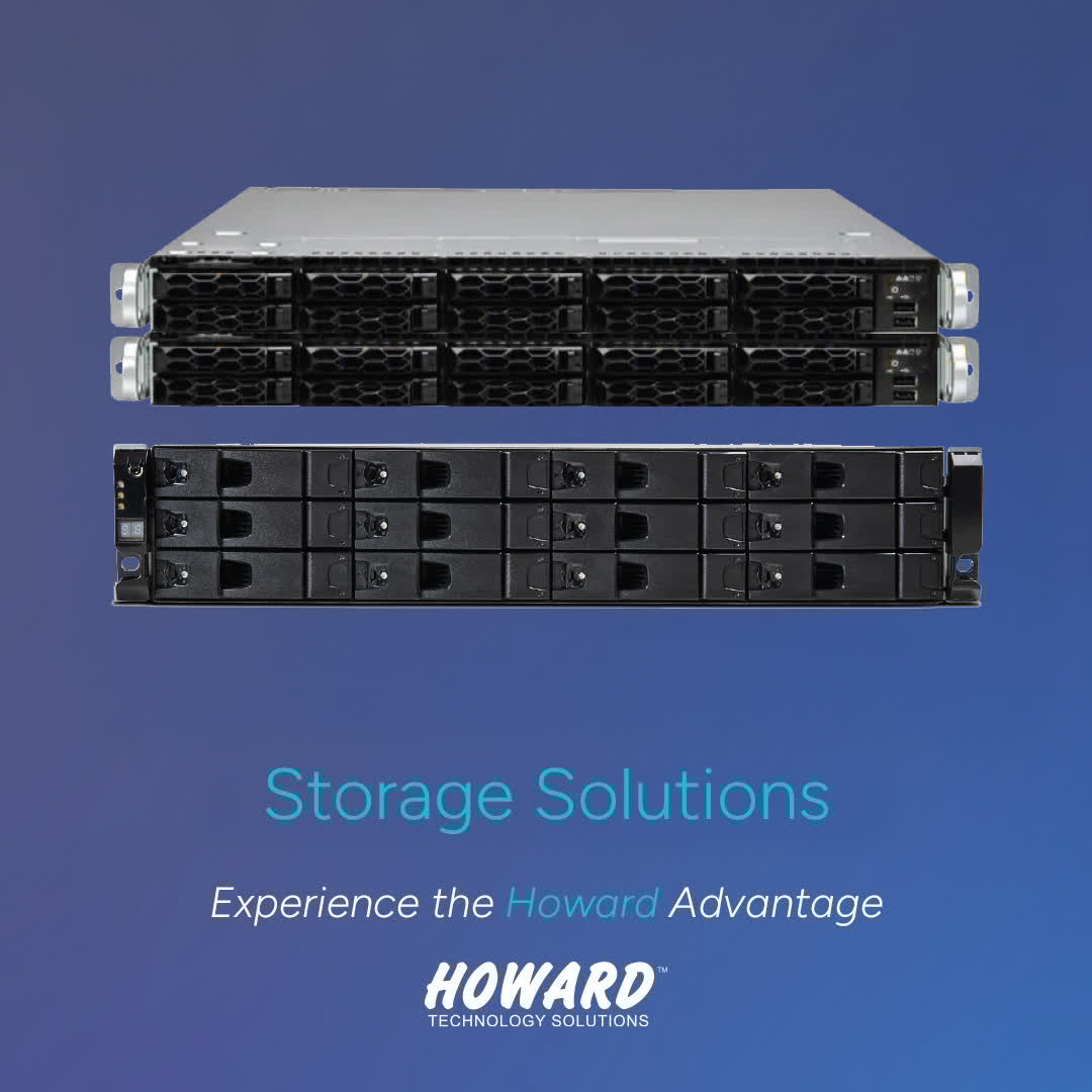 howardcomputer's tweet image. Store, access, secure and manage digital data, files and services with Howard storage servers. Whether you need a little extra storage or a whole lot, Howard has one that is right for your business. Howard s...
#Howard #Technology #Solutions #Innovation #You #Need #IT #We #Do #IT