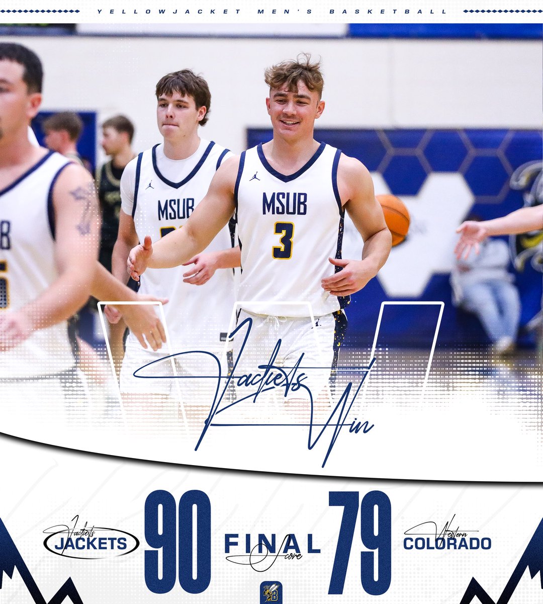 MSUB Men's Basketball tweet media