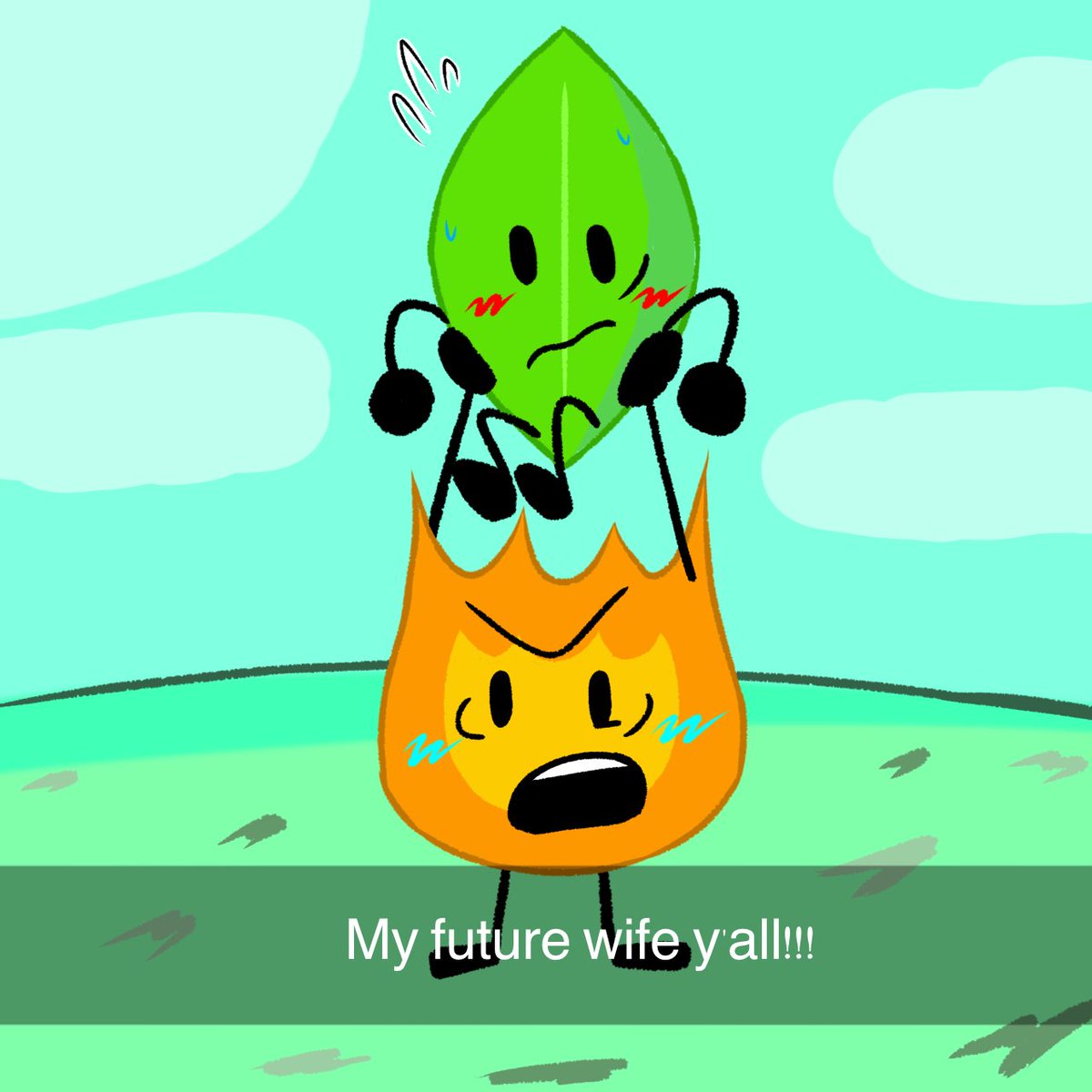 Starley_fluffy6's tweet image. Firey doesn&apos;t want dream island 🏖🏝
He have someone special his life 🔥🍃

#bfdi #fireafy #objectshowcommunity