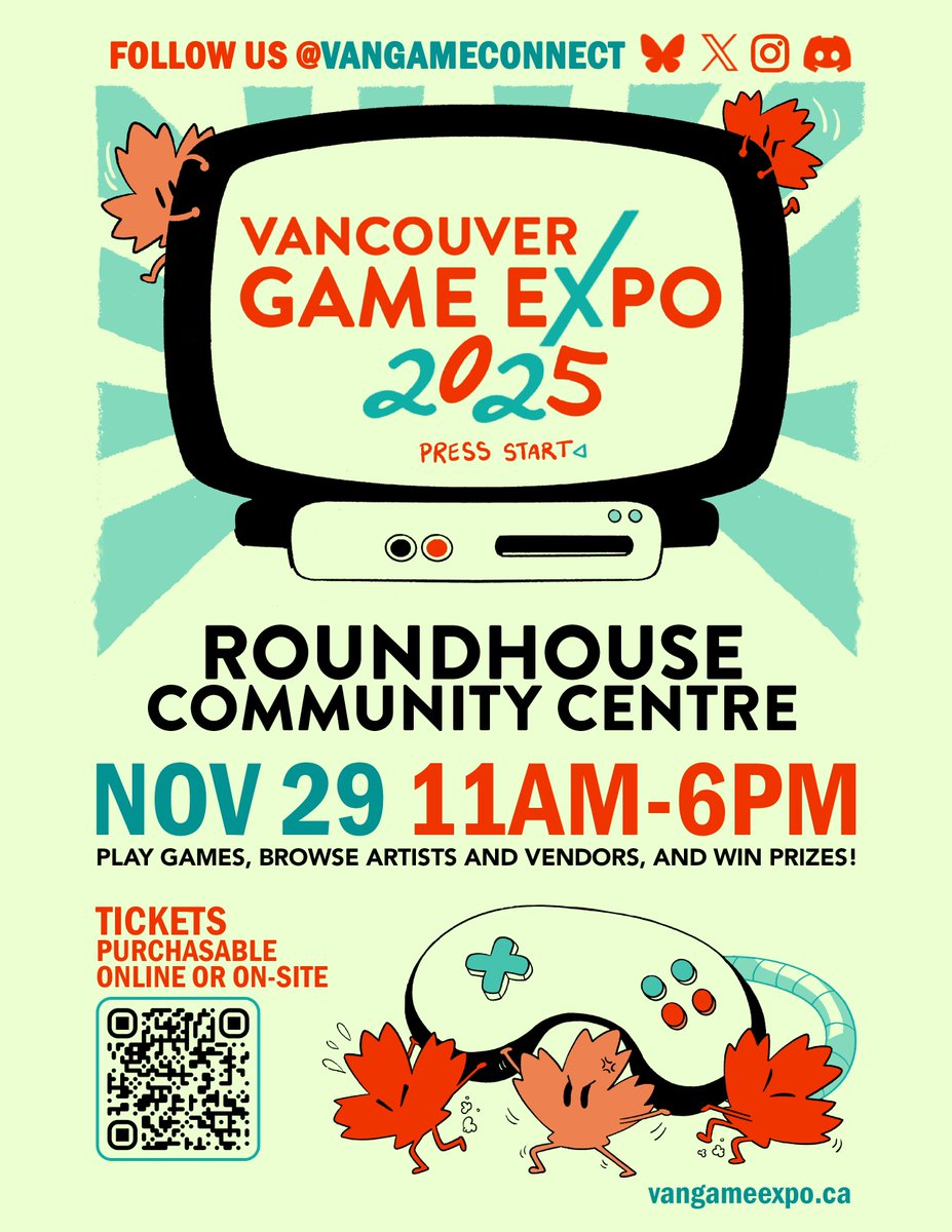 RedHookStudios's tweet photo. The Vancouver Game Expo is happening now at Roundhouse Community Centre in Yaletown!

Get your tickets here: https://t.co/xSnoGYtZaV

#yvr #gamedev https://t.co/BbaBbwcl3n