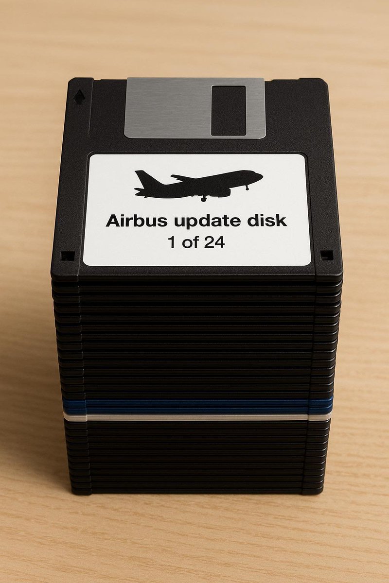 OnDisasters's tweet image. And a bit of humor out of the &quot;A320 Upgate&quot; - From Cursed AI/FB