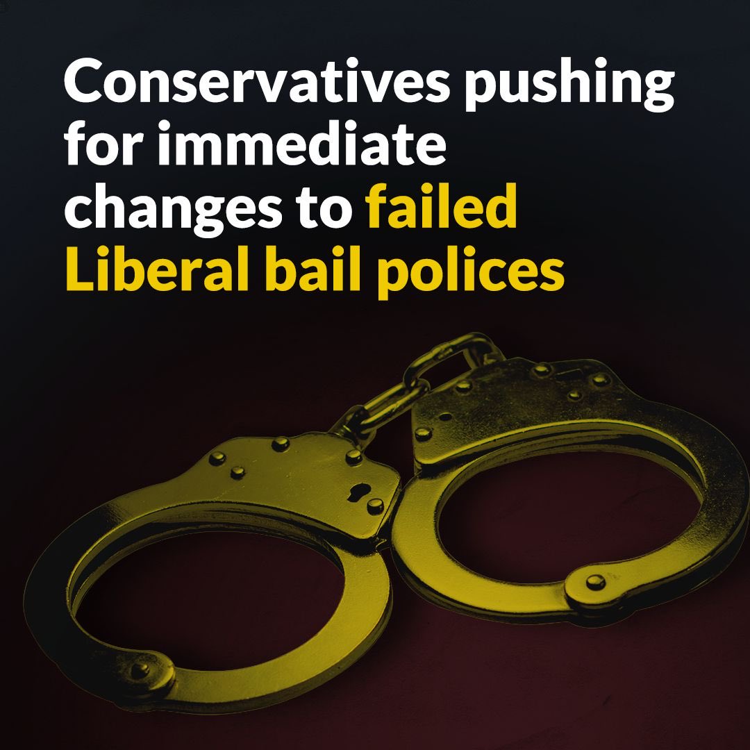 AmarjeetGill's tweet image. Our communities are paying the price for failed Liberal soft-on-crime policies. The Conservative Jail Not Bail Act will put violent repeat offenders where they belong — behind bars, not back on our streets. #jailnotbail #cpc