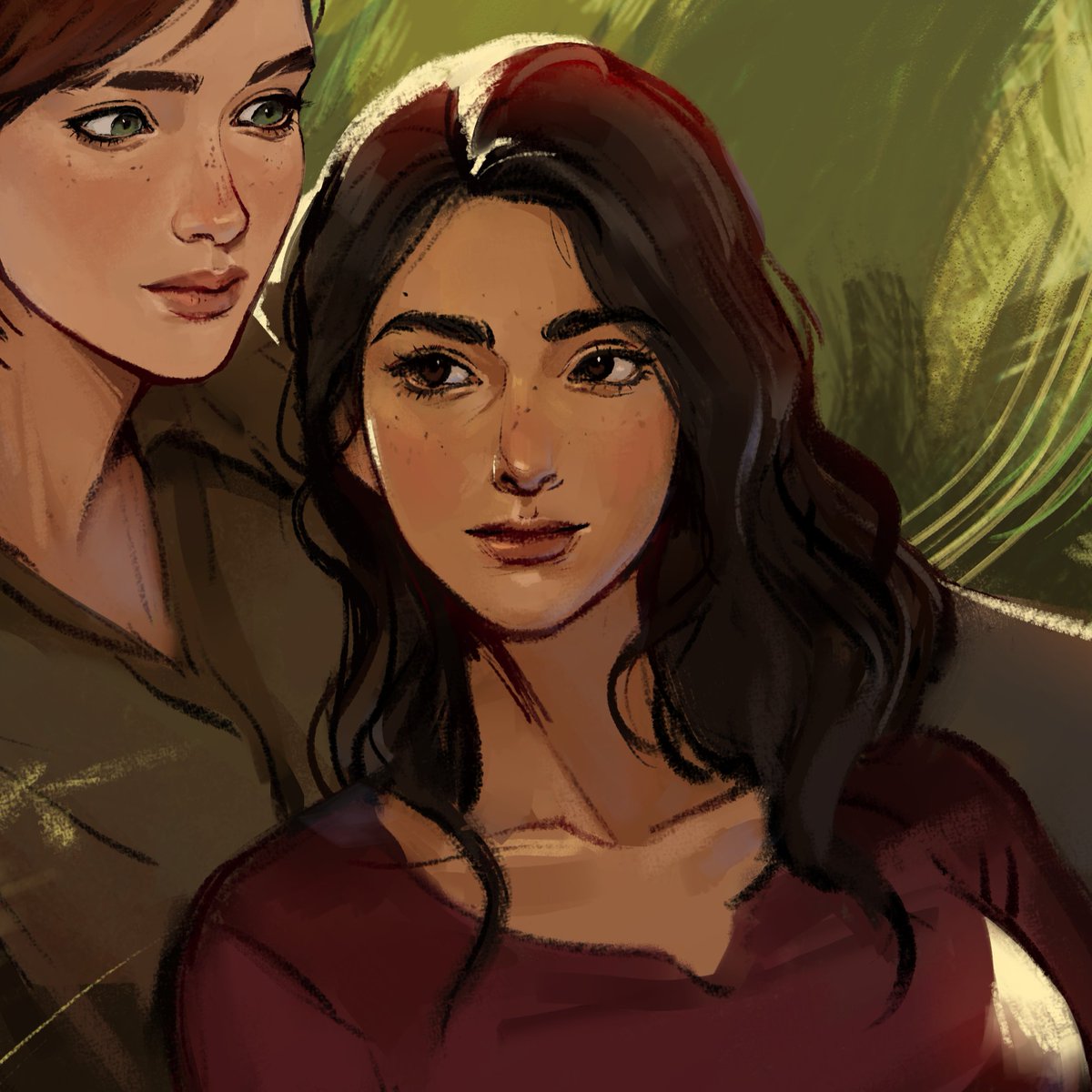 #dellie wip (I'll post finished art someday i promise) #tlou #art